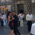 Dancing in Las Ramblas